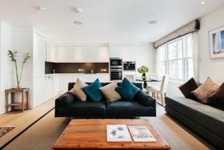 Knightsbridge  You can occasionally nab this twostorey maisonette set on a quintessentially London mews for short stays....